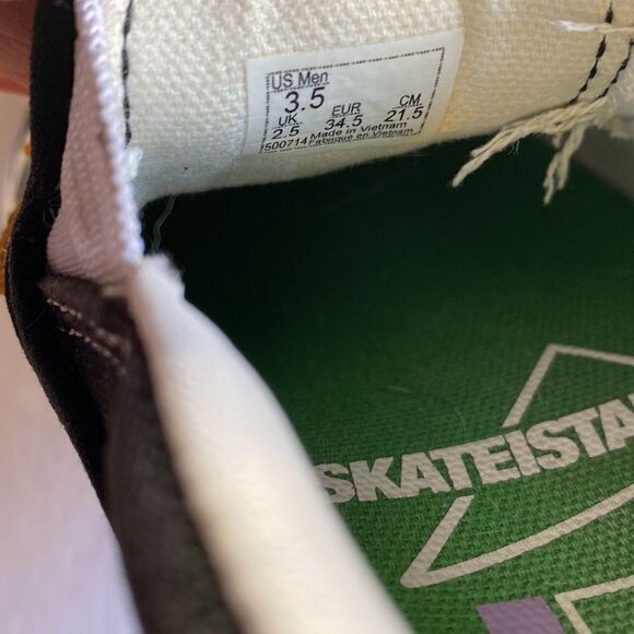 VANS Women’s Skateistan Skateboarding Sneakers Size 5 - Picture 7 of 11